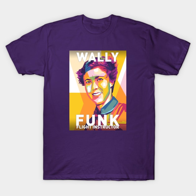 Wally funk T-Shirt by Shecience